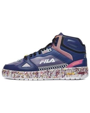 Fila Vintage Basketbal Shoes - Blue