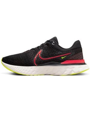 Nike React Infinity Run Flyknit 3 Siren' - Red