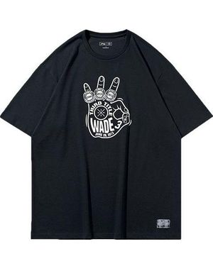 Li-ning X Wade 3 Round Neck Loose Tee - Black