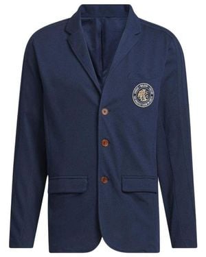 adidas X Malbon Sport Jacket Asia Sizing 'Collegiate' - Blue