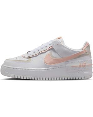 Nike (Wmns) Air Force 1 Shadow Washed Coral' - White