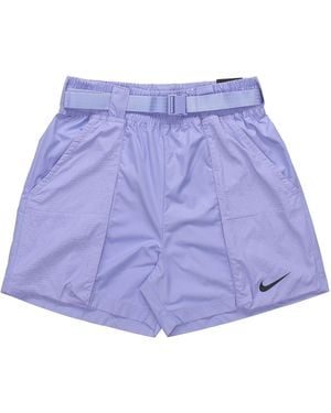 Nike (Wmns) As W Sportswear Swsh Short Wvn Light Thistle - Purple