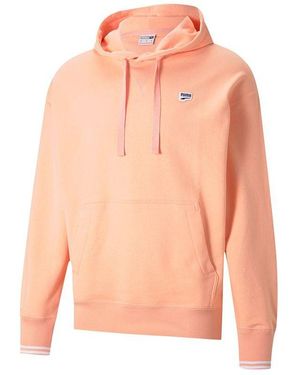 PUMA Downtown Logo Hoodie - Orange