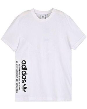 adidas Originals Nmd Alphabet Logo Short Sleeve - White