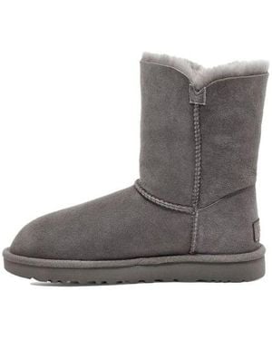 UGG (Wmns) Bailey Button Ii Boot Fleece Lined - Grey