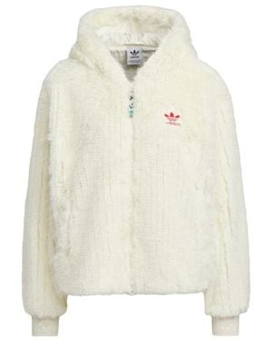 adidas (Wmns) Originals X Feifei Ruan Cny Fur Jackets Asia Sizing - White