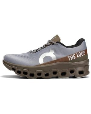 On Shoes X Pleasures X The Loop Cloudmonster 2 - Brown