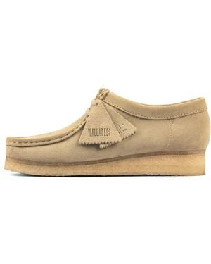 Clarks (Wmns) Originals Wallabee Boots - Natural