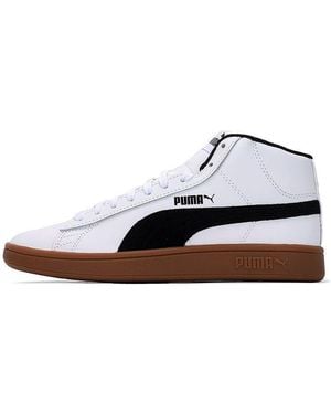 PUMA Smash V2 Mid-Top Trainers - Blue