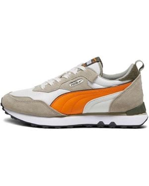 PUMA Rider Fv Retro Rewind 'Birch Tree Pumpkin Pie' - White