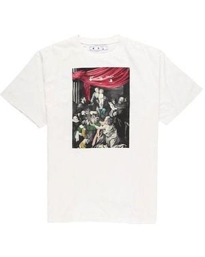 Off-White c/o Virgil Abloh Fw20 Caravaggio Painting Oversize - White