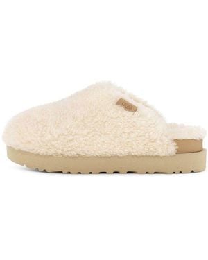 UGG (Wmns) Fuzz Sugar Slide 'Natural'