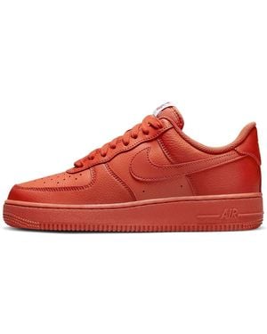 Nike (Wmns) Air Force 1 '07 'Triple' - Red