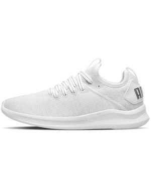 PUMA (Wmns) Flash Ignite Evoknit En Pointe Low-Top Trainers - White