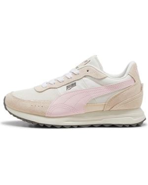 PUMA Road Rider Suede Whisp' - White