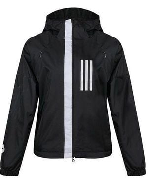 adidas (Wmns) Hooded Track Jacket - Black