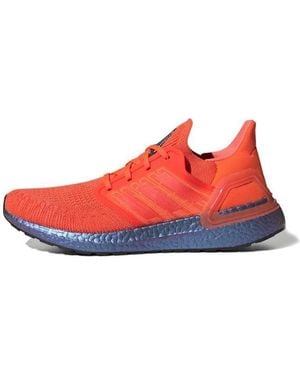 adidas Ultra Boost 20 Iss "Solar" Fv8451" - Red