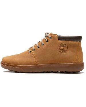 Timberland Ashwood Park Mid Waterproof Leather Chukka Boots - Brown