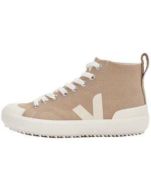 Veja Nova High-Top Trainers - Natural