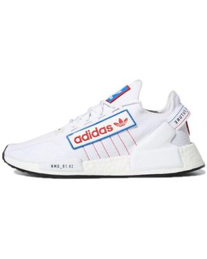 adidas Nmd R1 Logo Strip in Black for Men Lyst UK