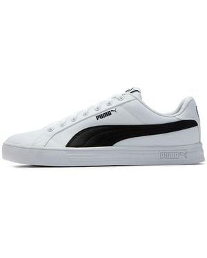 PUMA Smash Vulc Retro Casual Skateboarding Shoes Shoe - White