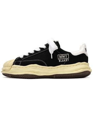 Maison Mihara Yasuhiro Blakey Vl Og Sole Canvas Low-Top Trainer - Black