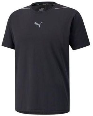 PUMA Outdoor Sports Running Round Neck Short Sleeve - Black