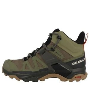 Salomon X Ultra Mid 4 Gore-Tex 'Deep Lichen' - Brown