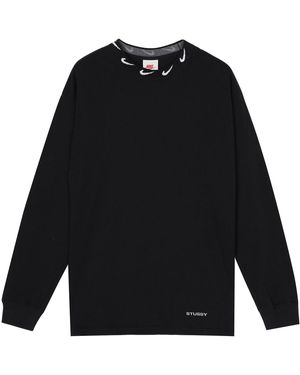 Nike X Stussy Nrg Br Long-Sleeve Knit Top - Black