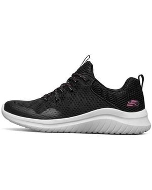Skechers (Wmns) Ultra Flex 2.0 Low-Top Running Shoes - Black