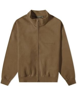 Fear Of God Fw22 Full Zip Jacket 'Wood' - Green