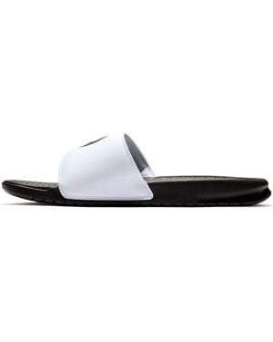 Nike Jdi Smiling Face Slippers - White