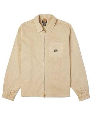 Converse Washed Canvas Full Zip Work Shirt 'Nomad Khaki' - Natural