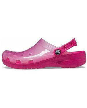 Crocs™ Jelly Transparent Sandals - Pink
