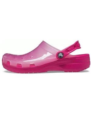Crocs™ Jelly Transparent Sandals - Pink