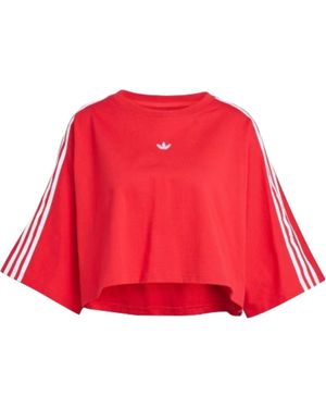 adidas (Wmns) Adilenium Season 3 Boxy Oversized T-Shirt - Red