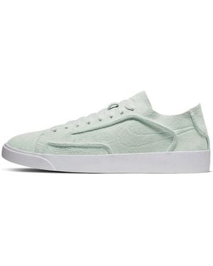 Nike Blazer Low Suede Trainers - White