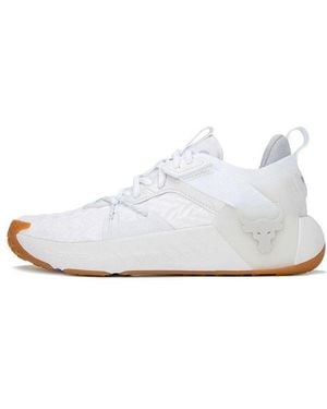 Under Armour Project Rock 6 Gum' - White
