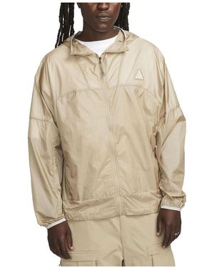 Nike Acg Cinder Cone Windproof Jackets 'Khaki' - Natural