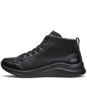 Skechers (Wmns) Ultra Flex 2.0 High-Top Running Shoes - Black
