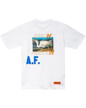 Heron Preston Ss21 Heron Af T-Shirt - Blue