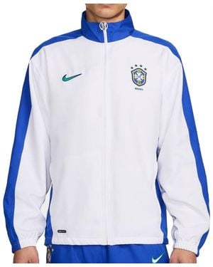 Nike Brazil 1998 Reissue Football Replica Tracksuit Jacket Lyon' - Blue
