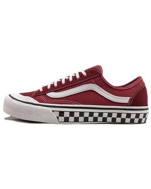 Vans Style 36 Decon Sf /Marshmallow' - Red