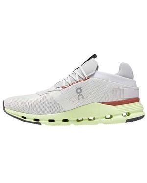 On Shoes Cloudnova Limelight' - White
