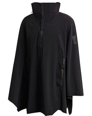 adidas Myshelter Cape Outdoor Sports Zipper Cardigan Hooded Jacket - Black