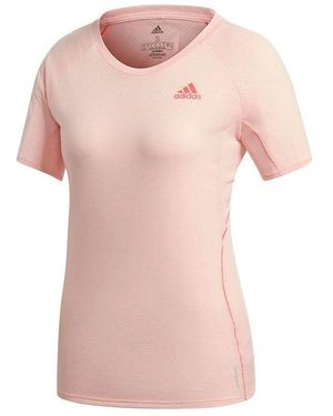 adidas (Wmns) Own The Run T-Shirt - Pink
