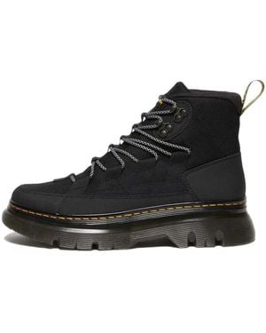 Dr. Martens Boury Leather Casual Boots - Black