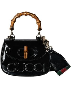 Gucci (Wmns) Bamboo 1947 Mini Top Handle Bag - Black