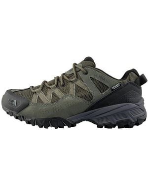 The North Face Ultra 111 Waterproof Trail Hiking Shoes - Brown
