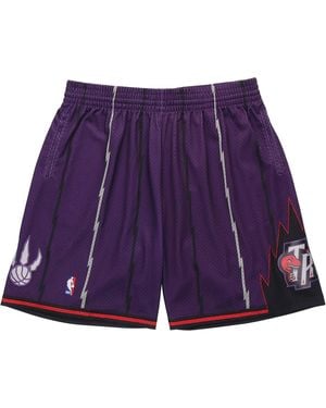 Mitchell & Ness Nba Swingman Shorts Toronto Raptors Road 1998-99 'Dark' - Purple